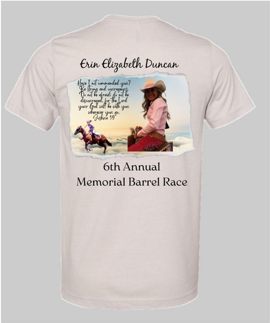 Erin Duncan Memorial Barrel Race Shirt 2023