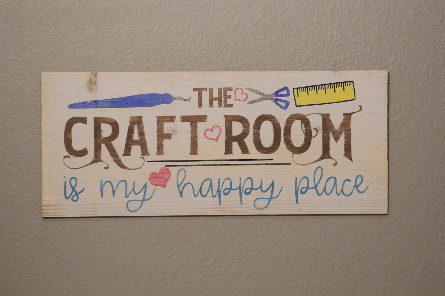 The Craft Room is my Happy Place