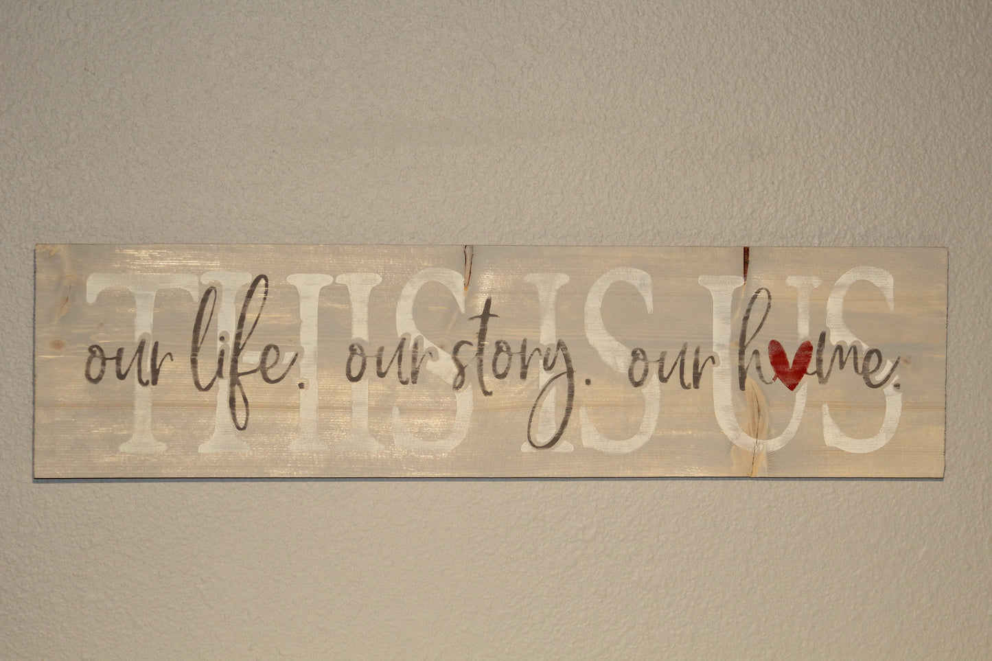 This is Us Our Life Our Story Our Home