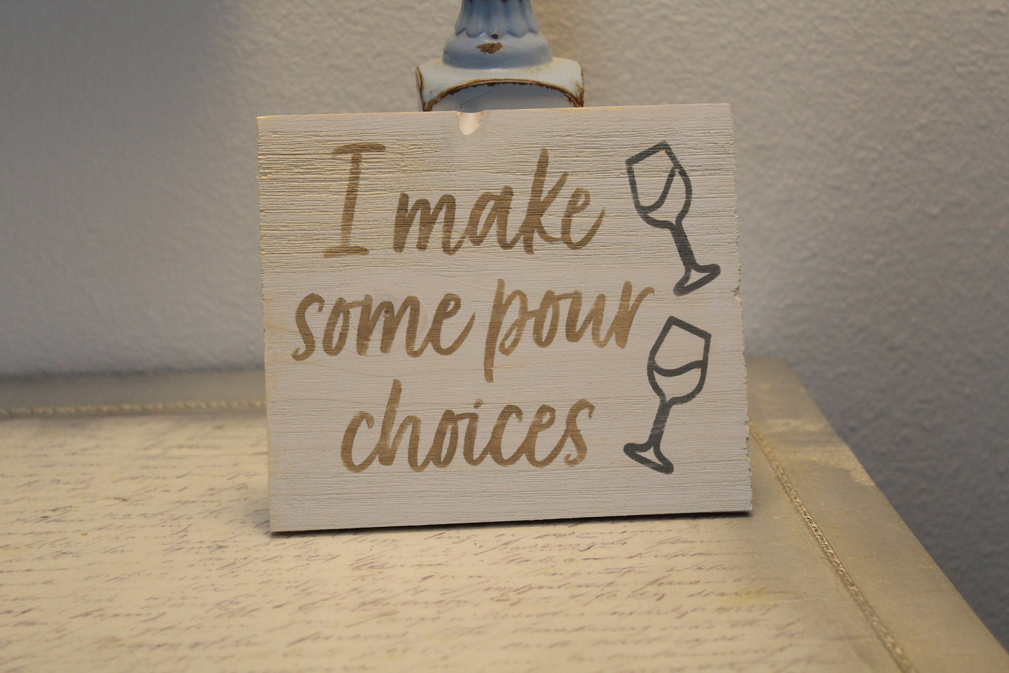 I make some pour choices