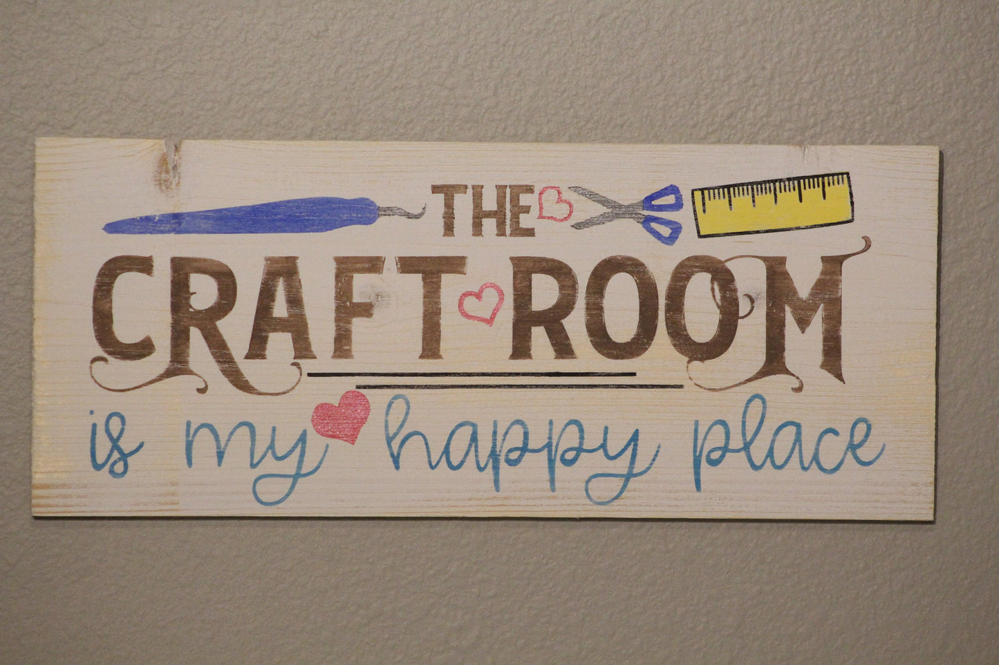 The Craft Room is my Happy Place