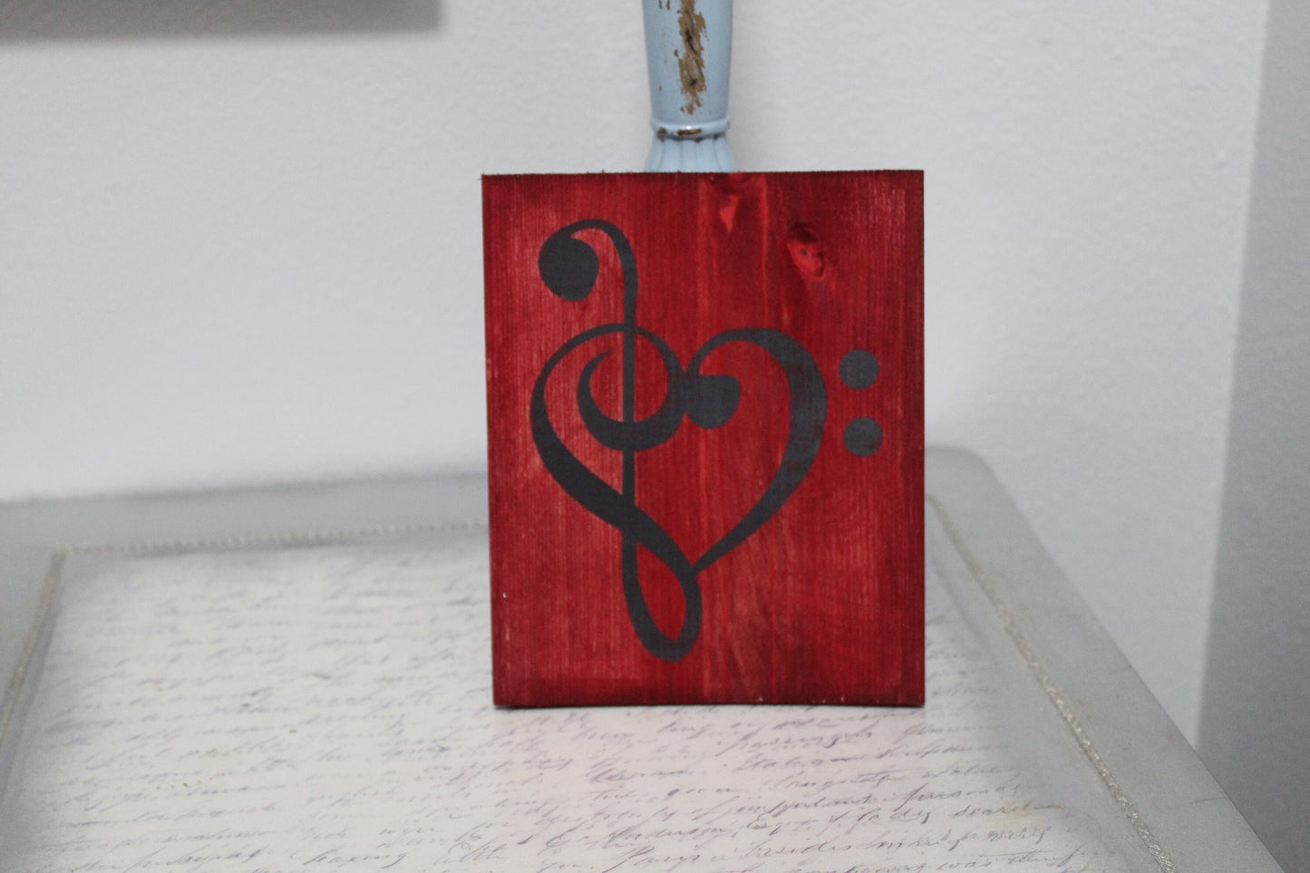 Treble Clef Heart