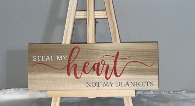 Steal my Heart Not my Blankets