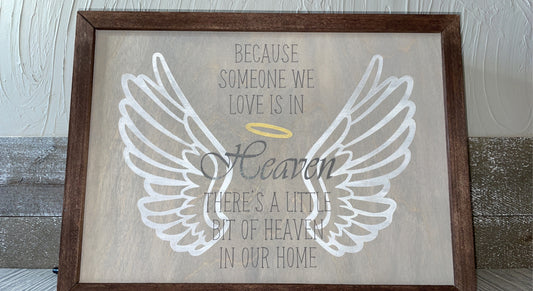 Because Someone We Love is in Heaven
