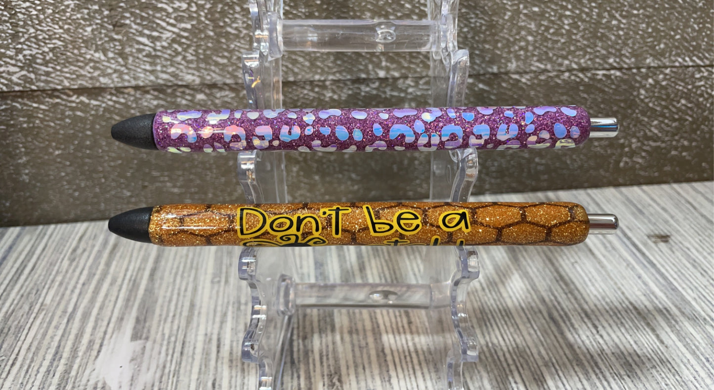 Leopard epoxy Gel Pen