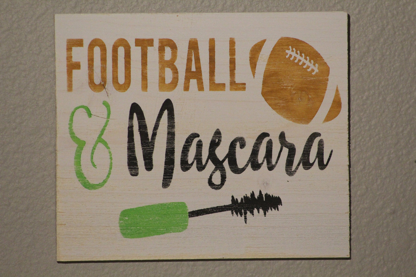 Football & Mascara