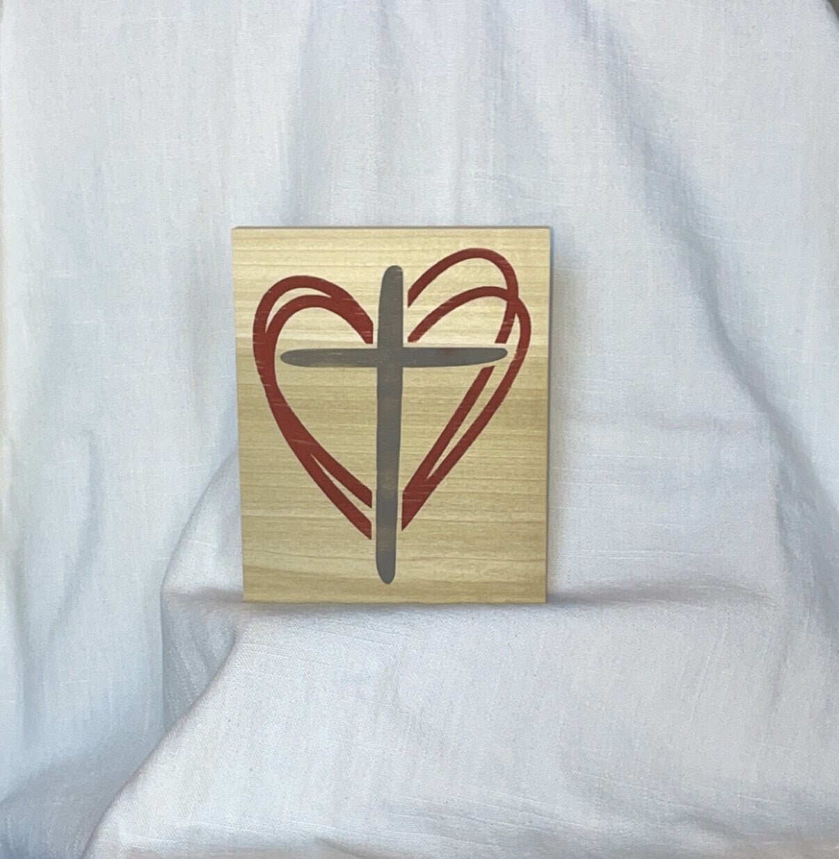 Heart with cross