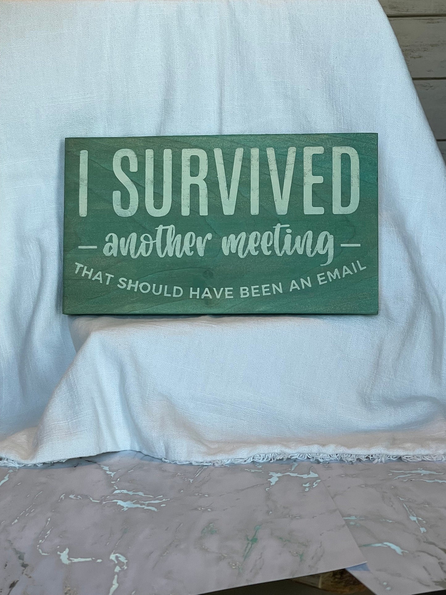 I Survived another meeting that should have been an email