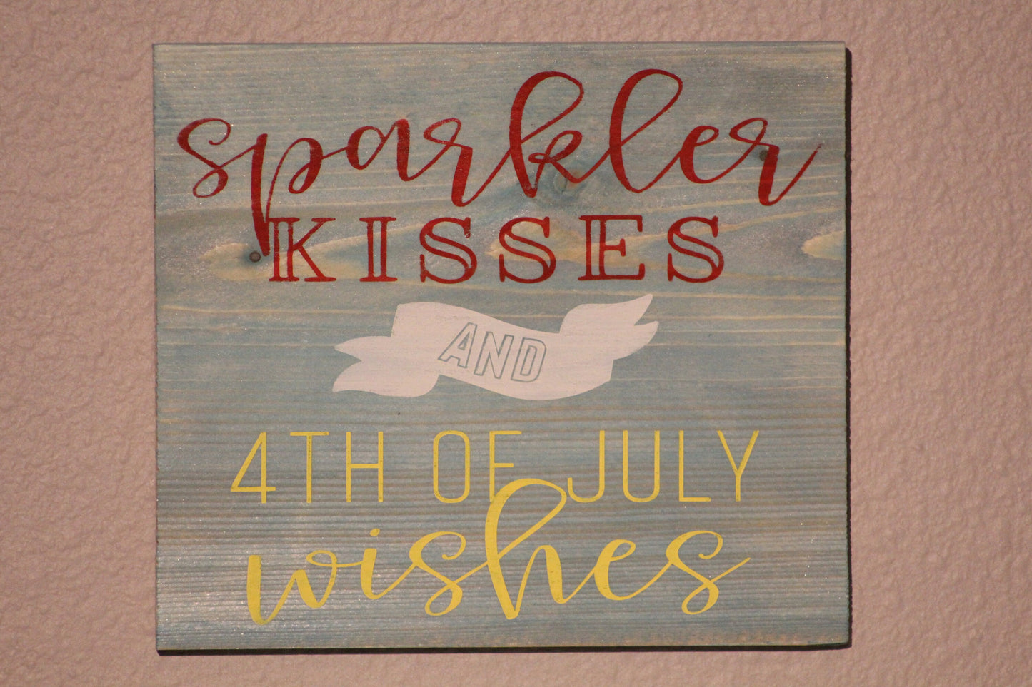 Sparkler Kisses and 4th of July Wishes