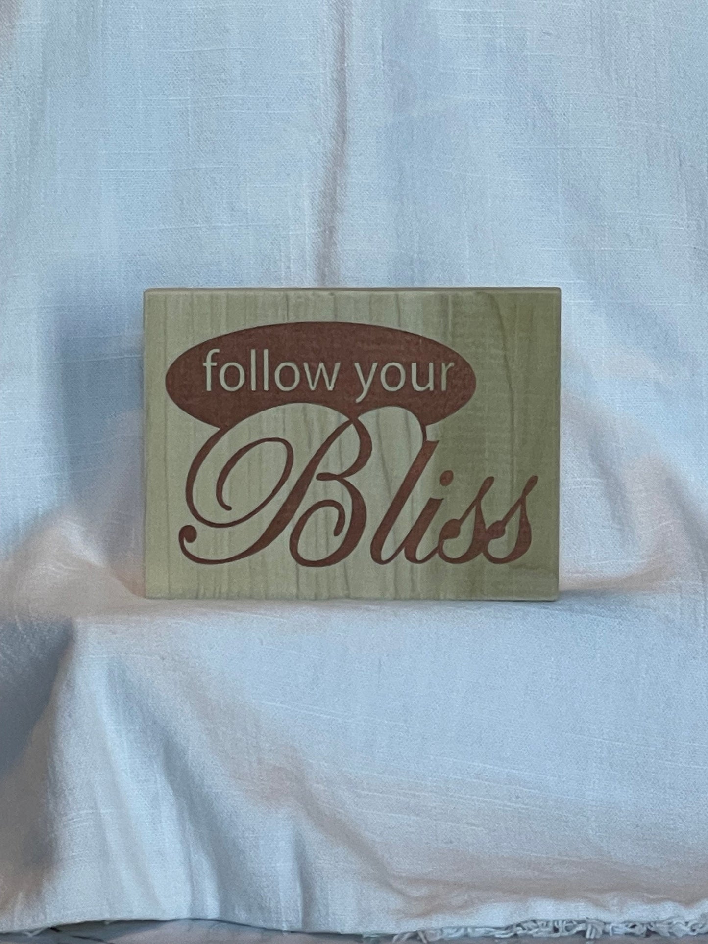 Follow your bliss