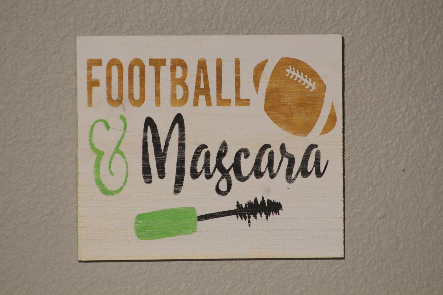 Football & Mascara