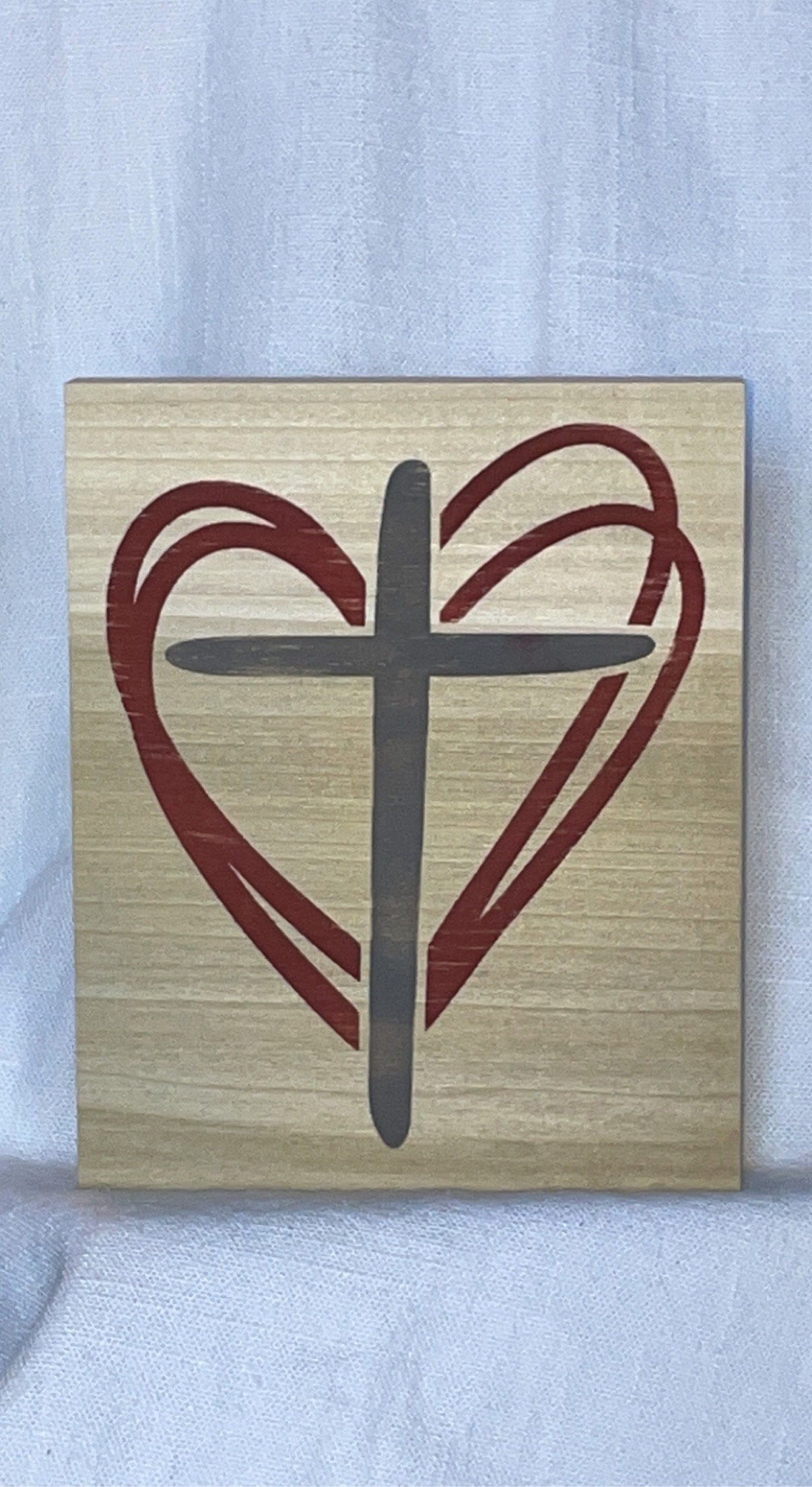 Heart with cross