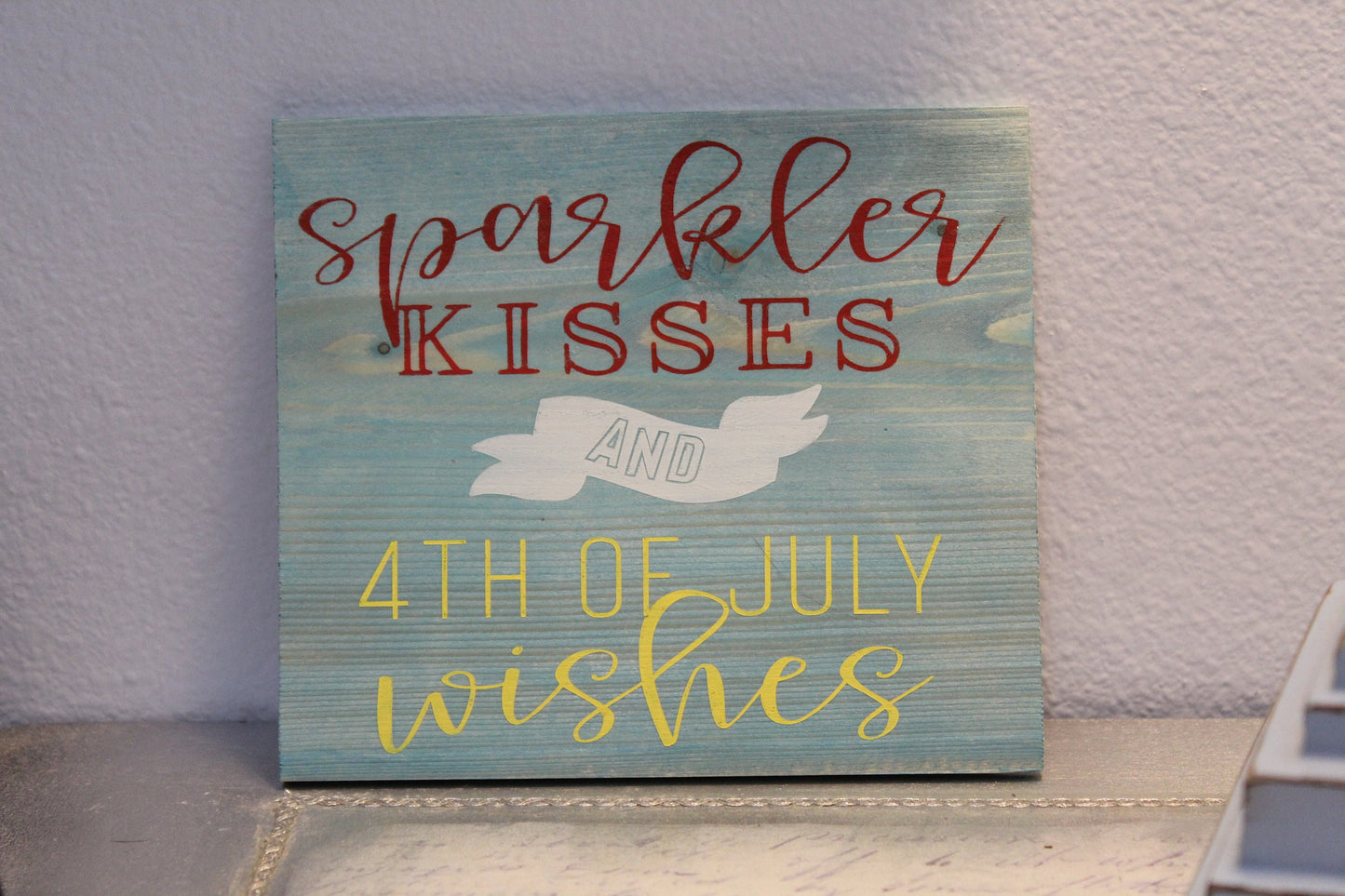 Sparkler Kisses and 4th of July Wishes