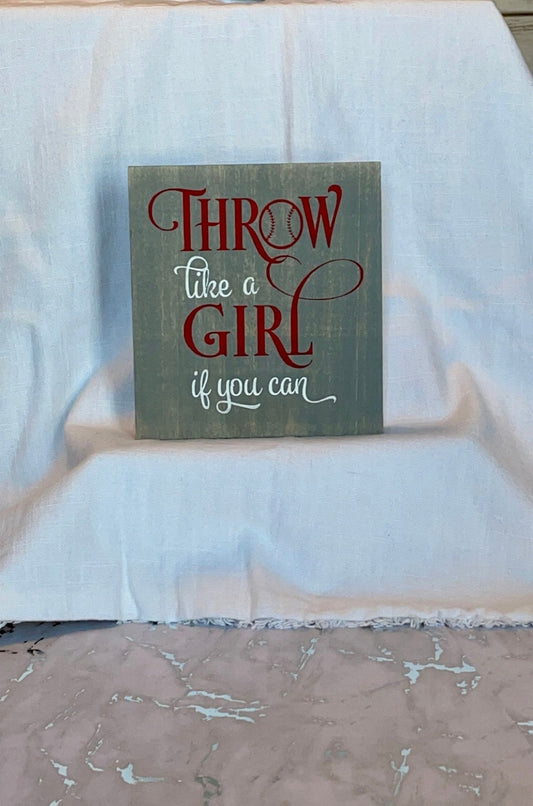 Throw Like a Girl if you can